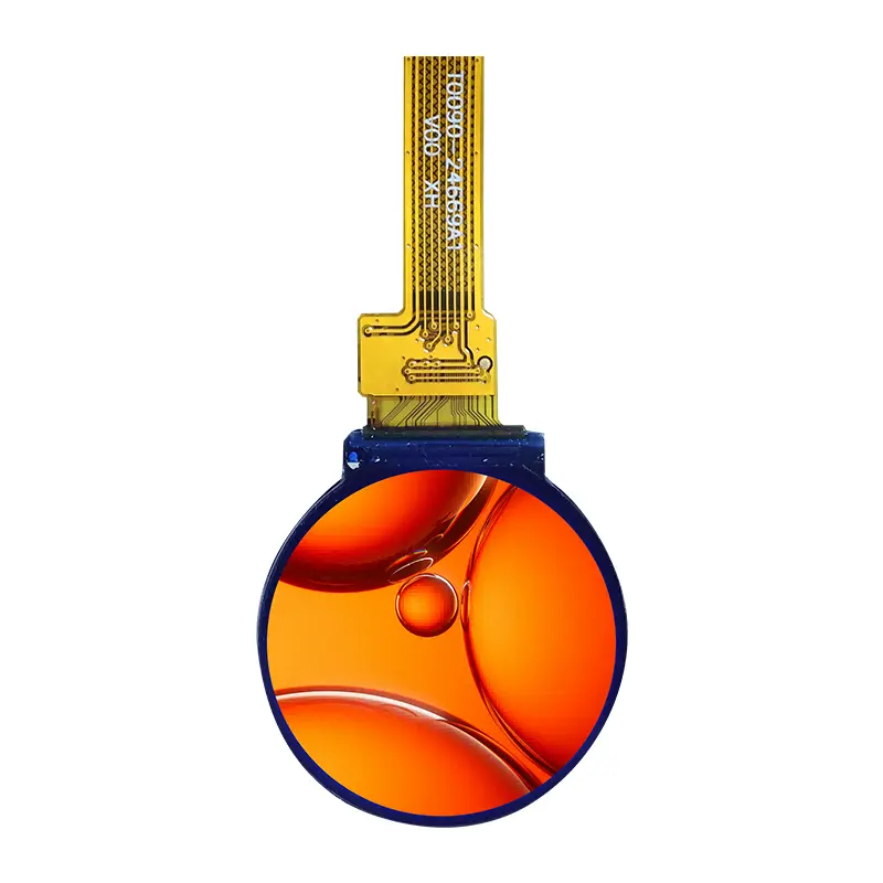 0,90 tuuman TFT -LCD -näyttö 128 (RGB)*128 Moduulin pyöreä IPS LCD -näyttö