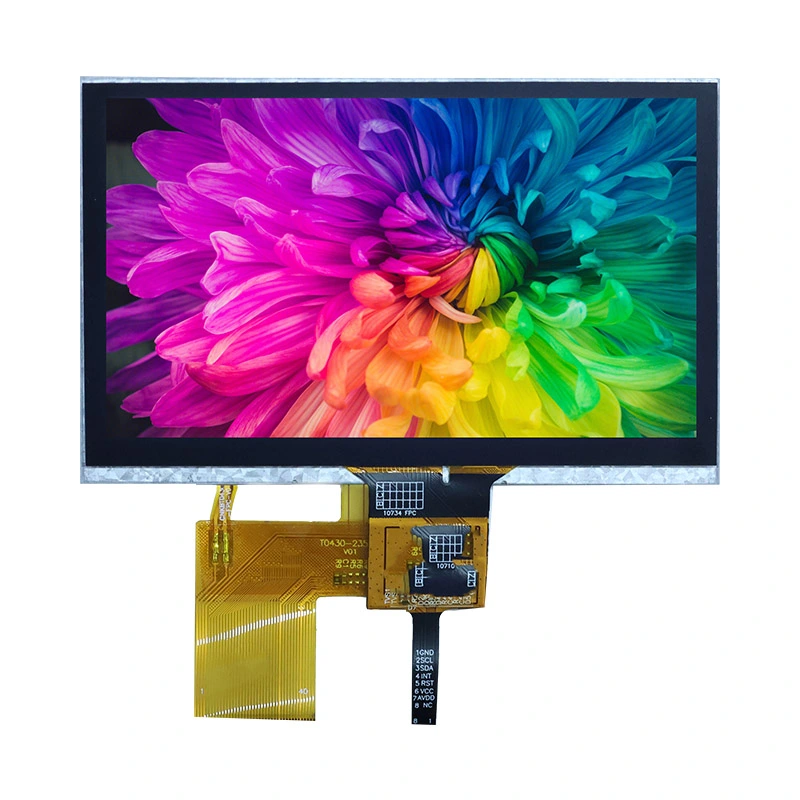 4,3 tuuman IPS TFT LCD -moduuli 480*272 RGB