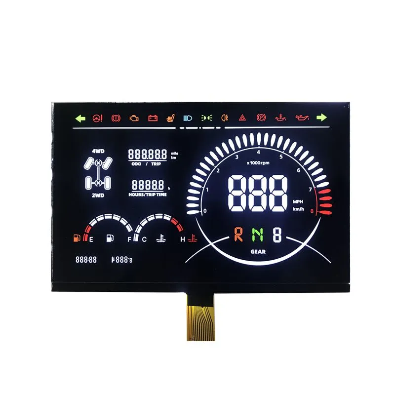 Segmentin LCD -näyttömoduuli